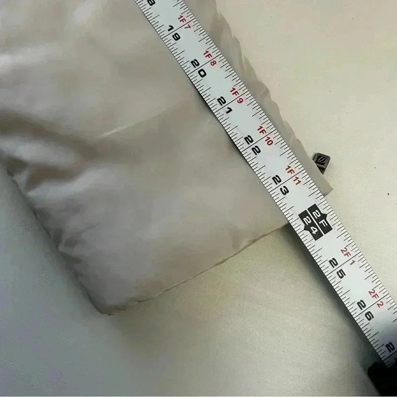 Spanner  Quilted Puffer Jacket Silver Metallic Dove Grey Size Medium - Picture 14 of 16